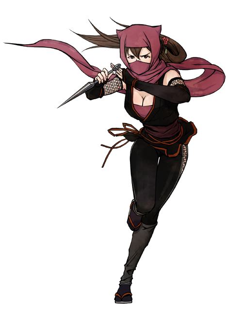 Female Ninja Anime Characters Hd Wallpaper Female Anime Character