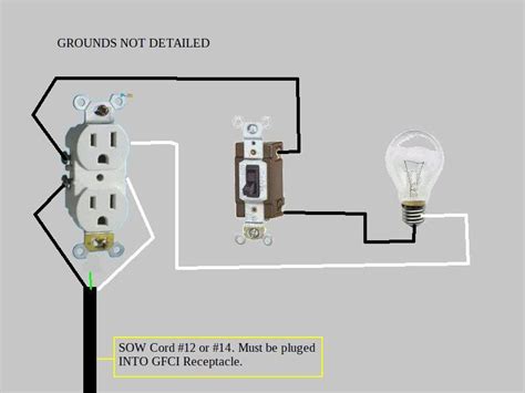 Switches are spring loaded to minimize arching and. Wiring A Plug Into Light Switch - WIRE ... | Light switch ...