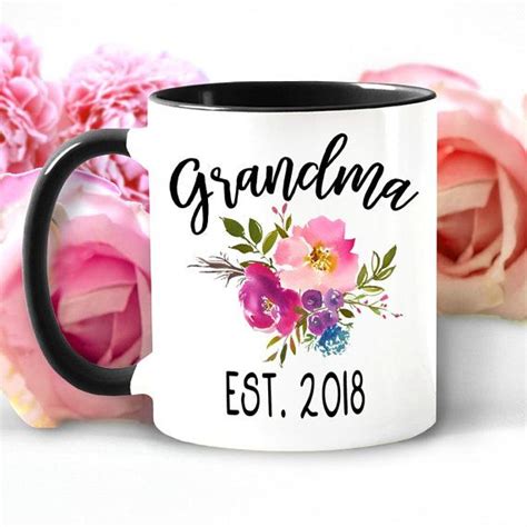 Grandma Mug Personalized With Established Year Birth Etsy In 2023
