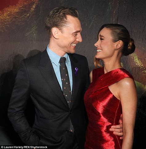 Brie Larson Joins Tom Hiddleston At Kong Premiere Daily Mail Online