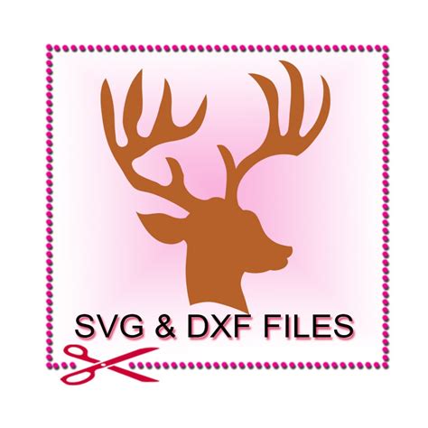 Deer Head Svg Files Deer Svg Hunting Svg Svg Files Etsy