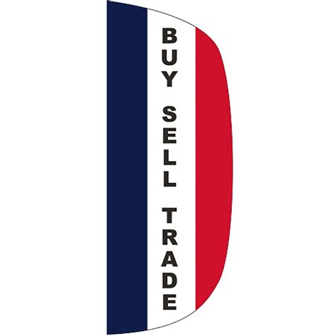 Flf 3x8 Bst Buy Sell Trade 3′ X 8′ Message Flutter Flag Hanover Flag