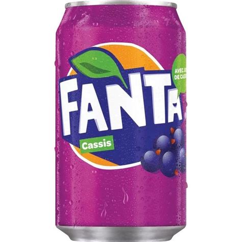 Fanta Cassis Souvenirs D Enfance Jus De Cassis Boisson Soft