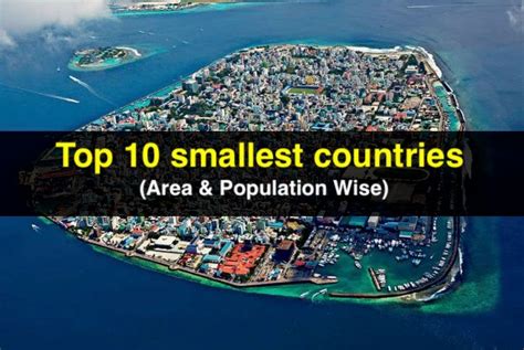 Smallest Countries In The World By Area And Population Winspire Magazine
