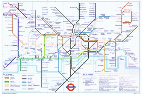 The London Tube Map Archive With Printable London Tube Map Pdf
