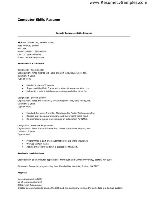 Below are languages and scripts skills that you can refer to list on your resume: Computer Skills Resume Example - http://www.resumecareer ...