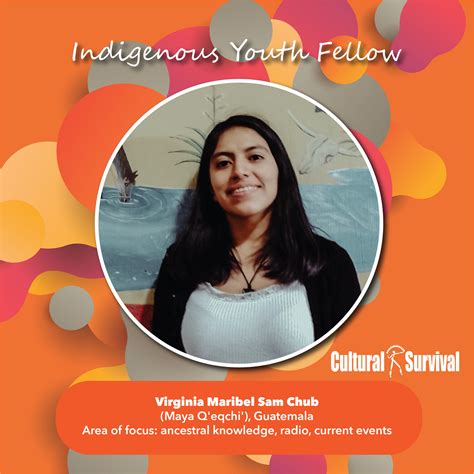 Meet Our Second Cohort Of 2022 Indigenous Youth Fellows Cultural Survival
