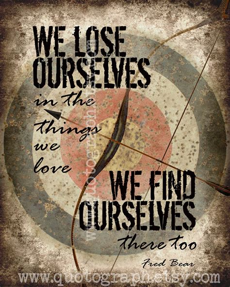 Archery Quote Photo Print Poster Wall Art Bow Arrow