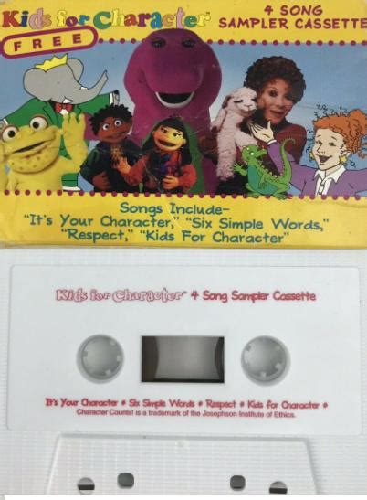 Kids For Character 1996