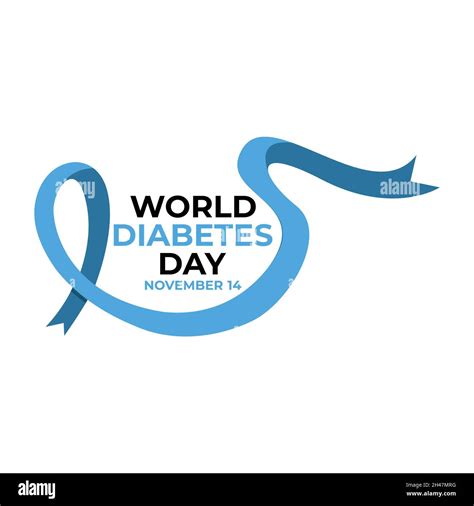 Poster Design For World Diabetes Day Free Vector Vector Illustration