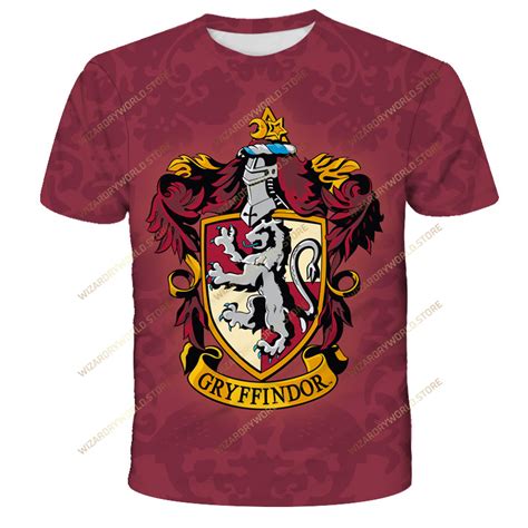 Harry Potter Gryffindor T Shirts Wizardry World