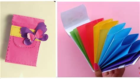 Origami Paper Wallet Tutorialcraft Ideas With Colour Paperhow To Make