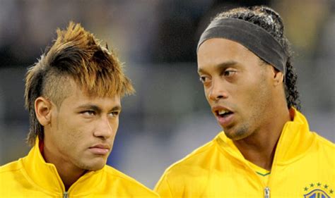 Barcelona News Ronaldinho Hails Neymar As Messi And Ronaldos Equal