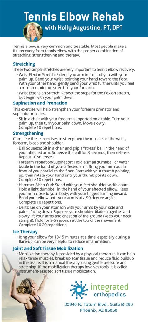 Tennis elbow, or lateral epicondylitis, is an injury that causes pain on the outer part of your elbow that can be aggravated by certain grips and movement of the tennis elbow is classified as an overuse injury to the wrist extensors of the forearm. Tennis Elbow Rehab | Tennis elbow, Tennis elbow exercises ...