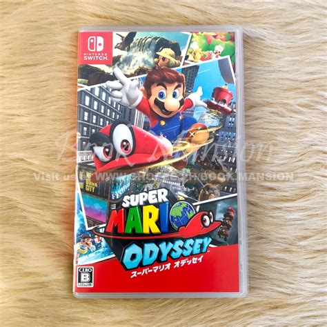 Super Mario Odyssey Adventure Arcade Game For Nintendo Switch Video