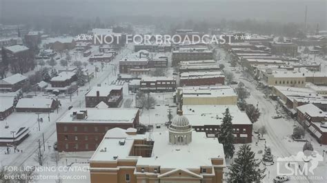 12 9 2018 Hendersonville Nc Before And After Drone Video Of Epic Snow