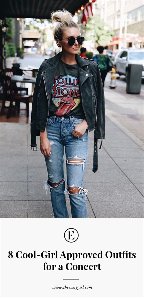 8 Cool Girl Approved Outfits For A Concert Fashion Casual Fashion