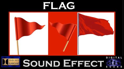 Flag Sound Effect Flag In Wind Sfx Hi Res Audio Youtube