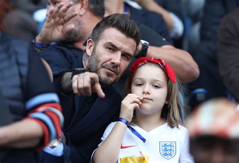 David Beckham Daughter Harper Bond Adorably In A Series Of Video Clips Look Enstarz