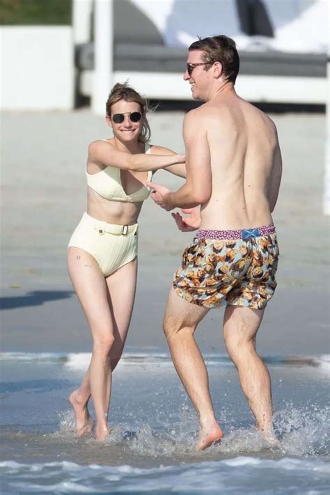 Emma Roberts In Bikini At A Beach In Punta Mita Hawtcelebs