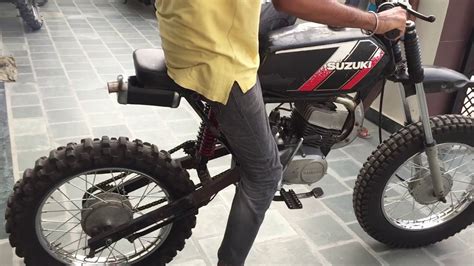 I ride my bike in steep roads in mysore in 3rd gear, which other new bikes struggle & climb up in 2nd gear. Suzuki max 100 modified part 2 - YouTube