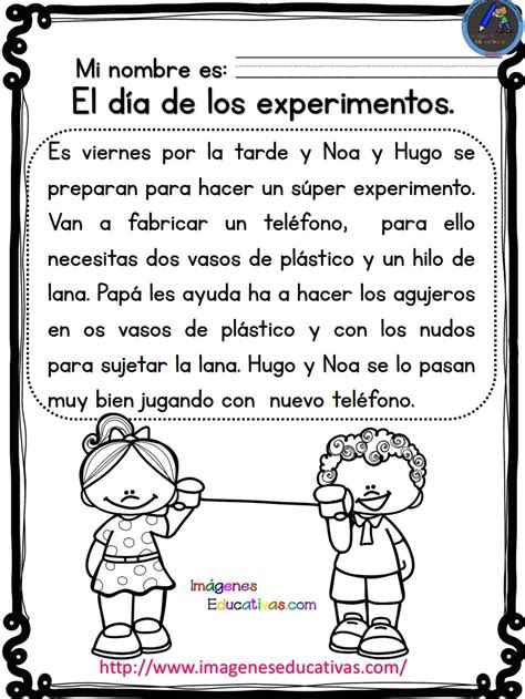 Lecturas comprensivas para Primaria Noa y Hugo 2 (10 ...