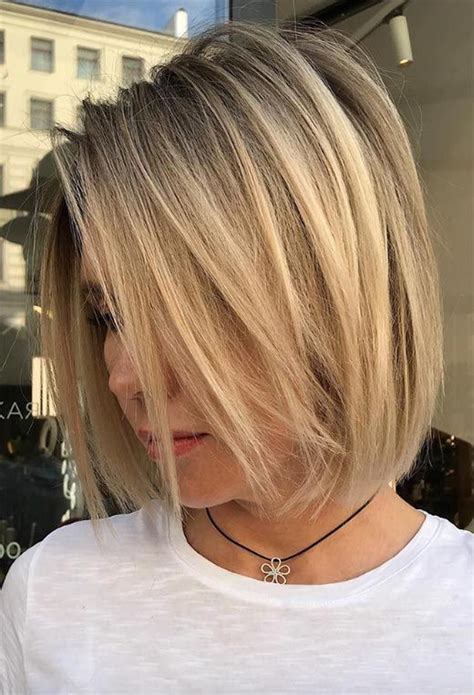 10 Fine Beautiful Graduated Medium Length Bob Hairstyle