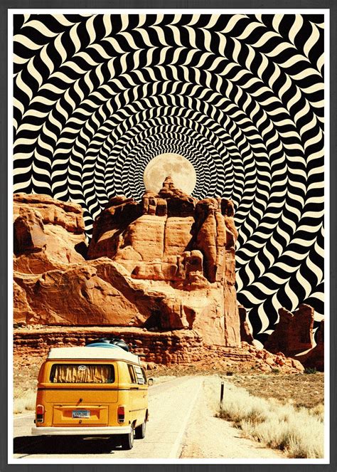 Road Trip Surreal Art Print Surreal Art Futurism Art Surreal Collage