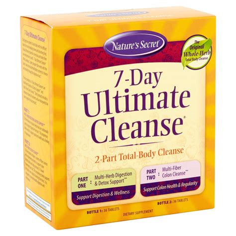 Natures Secret 7 Day Ultimate Cleanse™ 72 Ct