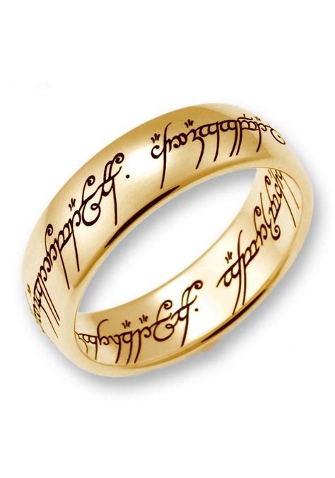 Komponierte insgesamt etwa 80 verschiedene themen für die drei teile. Der Herr der Ringe Goldring »Der Eine Ring - Gold ...