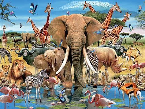 Africana 1500 Pieces Ceaco Puzzle Warehouse