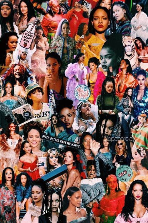 wallpaper Egirl Aesthetic Wallpaper Collage 2020 Rihanna Fotoğraf