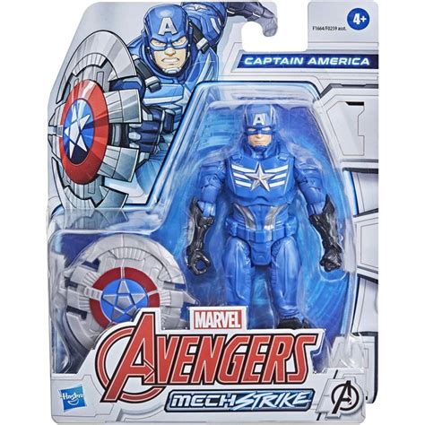 Avengers Mech Strike Captain America 6 Figure Game On Toymaster Store