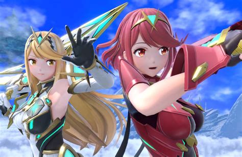 Pyra Mythra Join The Super Smash Bros Ultimate Roster Today One