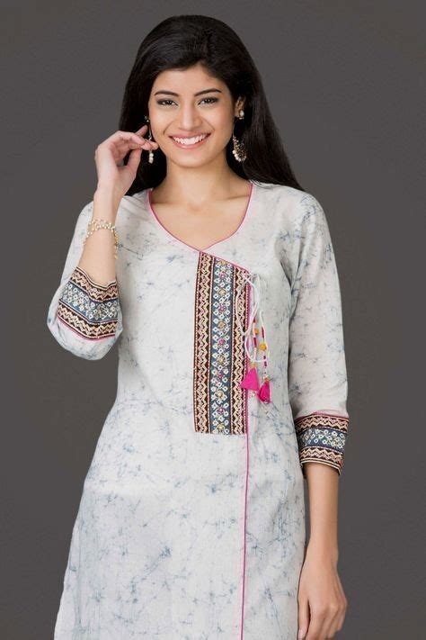 40 Amazing Kurti Neck Designs With Lace And Borders Bling Sparkle