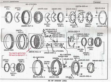 Lens Schematic 50mm F1 4 Photographer Camera Anatomy Photography