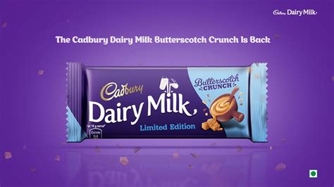 Cadbury dairy milk‏подлинная учетная запись @dairymilkin 16 ч16 часов назад. Cadbury Dairy Milk Butterscotch Crunch - YouTube