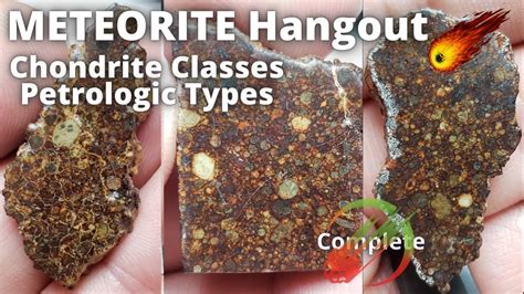 Classes Of Meteorites What Is An Ll L And H What Are Petrologic Types