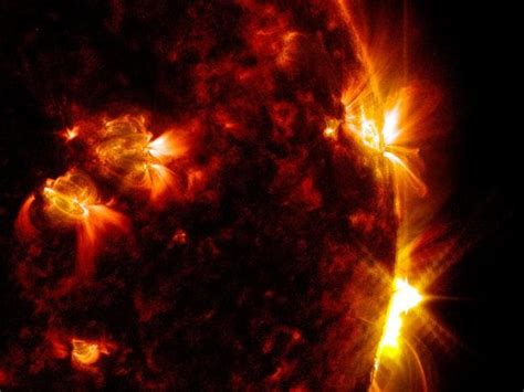 Solar Flares Solar Storms Headed Our Way