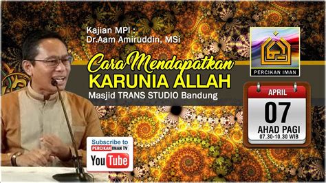 Jadwal sholat update otomatis 2. Kajian MPI : Cara Mendapatkan Karunia Allah di Masjid TSM Ahad Pagi,07 April 2019 Jam 07.30-10 ...