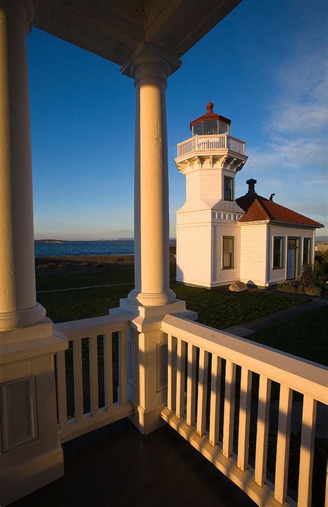 Lighthouse Porch Photograph By Dan Leffel Fine Art America