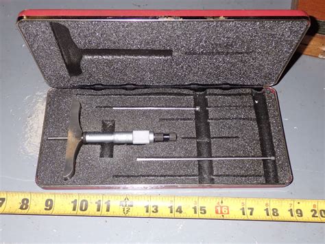 Starrett Depth Micrometer 445 Btm Industrial