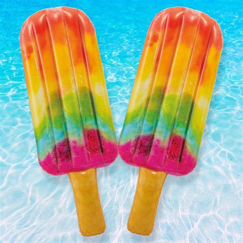 Intex Popsicle Pool Float 2 Pack 58766ep 02 The Home Depot