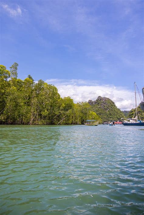 Landscape Or Seascape Scenery On The Island Of Langkawi Malaysia