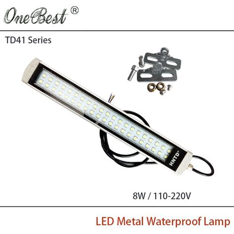 Hntd Td41 8w 110v 220v Led Metal Panel Light Cnc Machine Tool