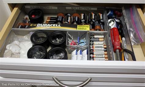 The Path To An Organized Tomorrow How To Organize Your Junk Drawer In