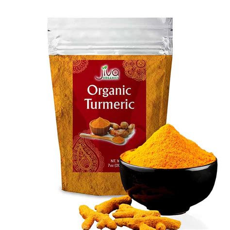 Jiva Organic Turmeric Powder 200g Iqbal Foods Inc