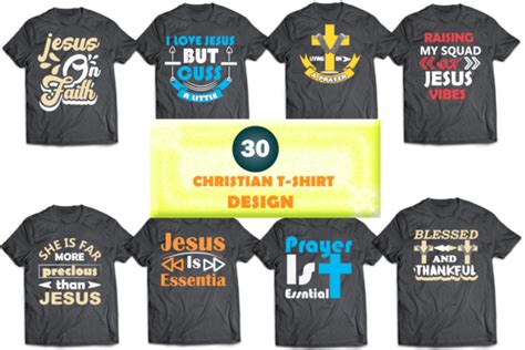 Christian T Shirt Design Bundle Bundle · Creative Fabrica