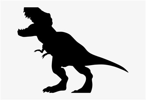 Download Tyrannosaurus Rex Clipart Silhouette - T Rex Silhouette Svg