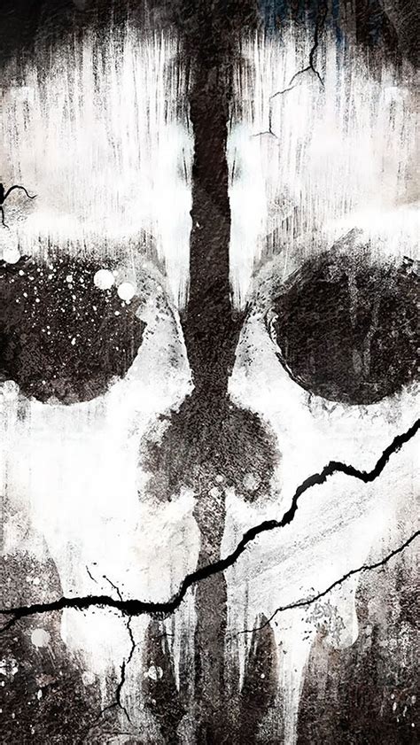 Call Of Duty Ghosts Skull Maxi Poster The Iphone Wallpapers
